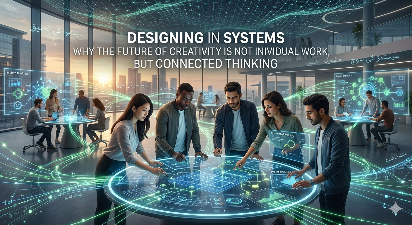 Designing in Systems: Why the Future of Creativity Is Not Individual Work, But Connected Thinking