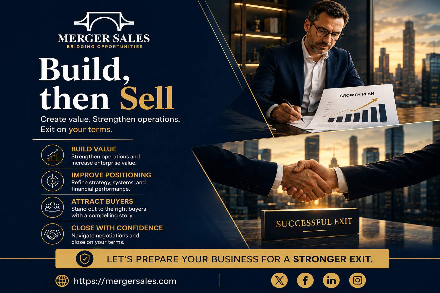 Build, Then Sell: How to Prepare Your Business for a Stronger Exit