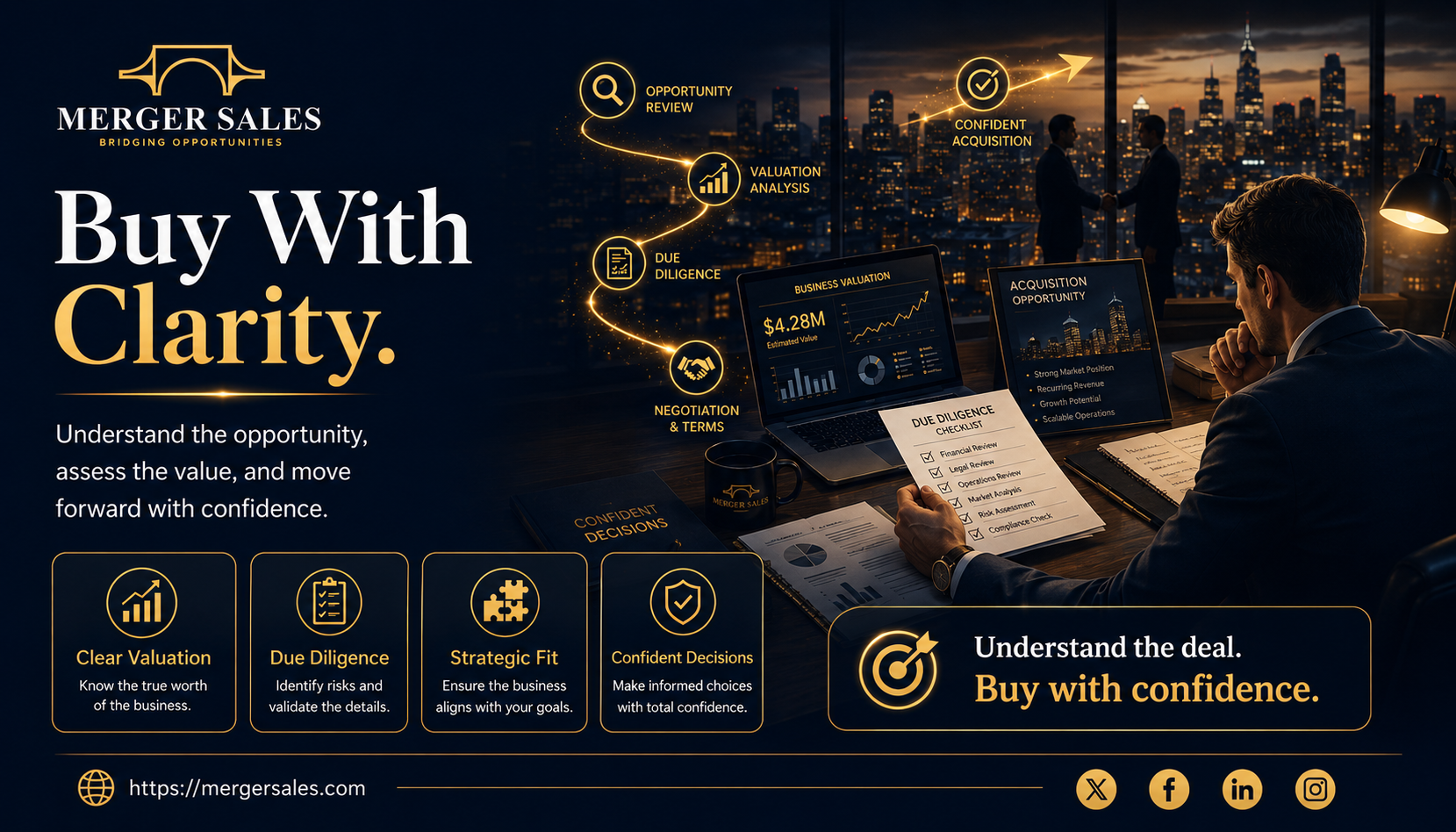 Buy With Clarity: How Smart Business Buyers Make Confident Acquisition Decisions