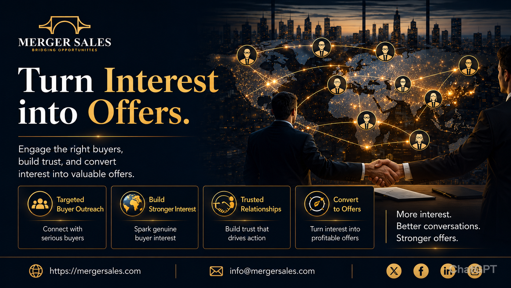 Turn Interest Into Offers: How Strategic Buyer Outreach Drives Better Business Sales | Merger Sales