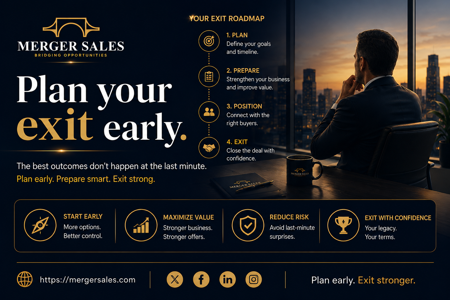 Plan Your Exit Early: Why Strong Business Sale Outcomes Start Long Before the Deal