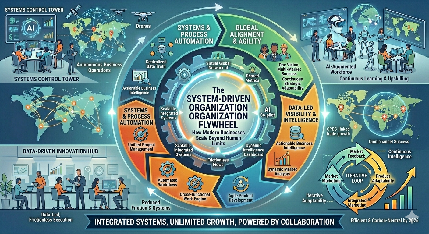 The System-Driven Organization: How Modern Businesses Scale Beyond Human Limits
